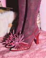 Gemusterte Strumpfhose VELORA 1253 60 DEN Gabriella