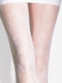 Netzstrumpfhose mit Rosen № 024 Lores