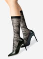 Zarte florale Netzsocken BERENICA Lores