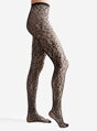 Geblümte Netzstrumpfhose MATERA Lores
