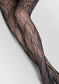 Netzstrumpfhose mit Blumenmuster CHARLY F08 Marilyn
