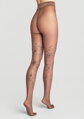 Gemusterte Strumpfhose mit Blumenmotiv EMMY I014 30 DEN Marilyn