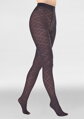 Strumpfhose mit markantem Jacquard-Rautenmuster GRACE F02 Marilyn