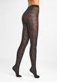 Damenstrumpfhose mit Blumenmuster auf Mikronetz GRACE F21 40 DEN Marilyn