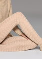 Damenstrumpfhose mit Bambusfaser JACQUARD D09 120 DEN Marilyn