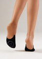 Damen Baumwoll-Füßlinge mit transparentem Silikonband COTTON OPEN HEEL Marilyn