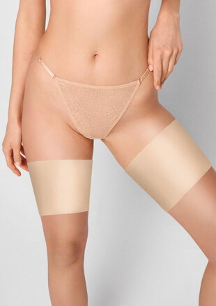 Selbsthaltender Satin Oberschenkelgurt BANDALETTES Marilyn