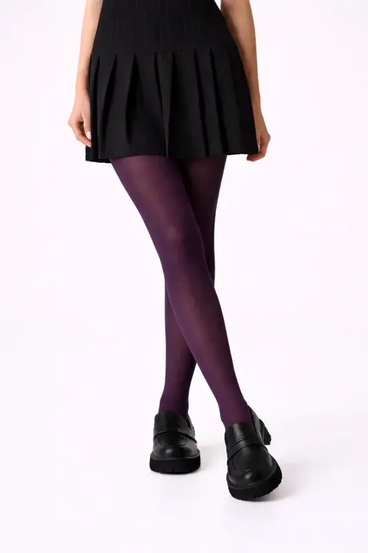 Matte farbige blickdichte Strumpfhose CONCORDE 60 DEN Lores