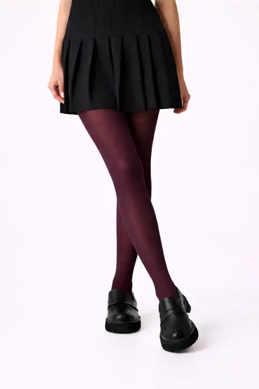 Matte farbige blickdichte Strumpfhose CONCORDE 60 DEN Lores