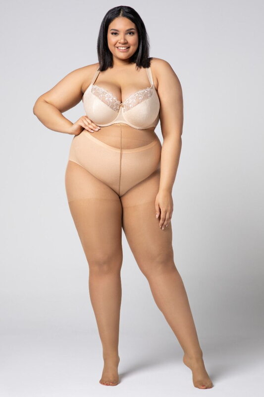 Najlonke za veće djevojke QUEEN SIZE CHARLOTTE 20 DEN Mona