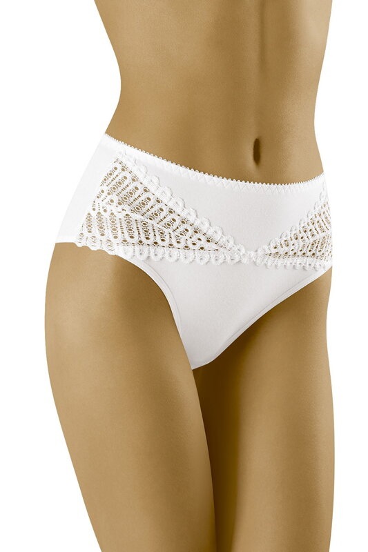 Baumwoll-Slip mit Spitzendetails ECO-VA Wolbar