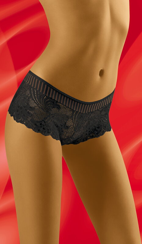 Verführerischer Spitzen-Slip mit Pfauenfeder-Muster FIBI Wolbar